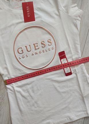 Футболка guess размер s (быта на xs)4 фото