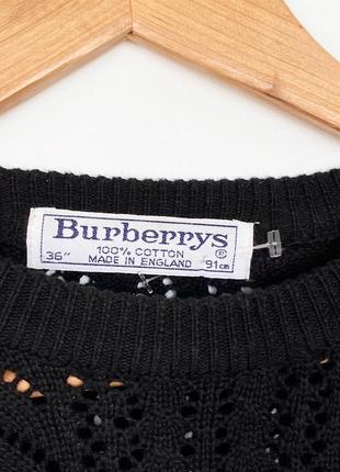 Кружевной свитер burberry s,m3 фото