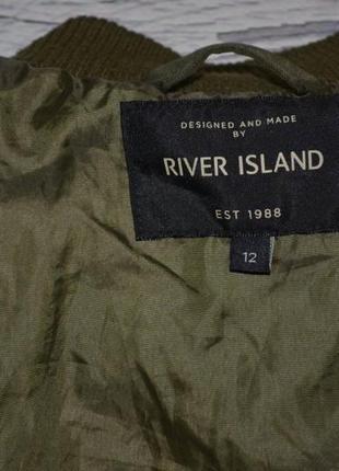 12/l яркий женский фирменный бомбер куртка американка river island9 фото