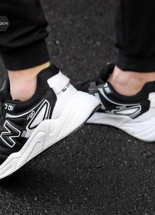 Мужские кроссовки беговые new balance 510 black white кроссовки 82Беленс легкое текстильное2 фото