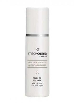 Осветляющий гель для лица medi+derma depigmenting gel, 30 мл