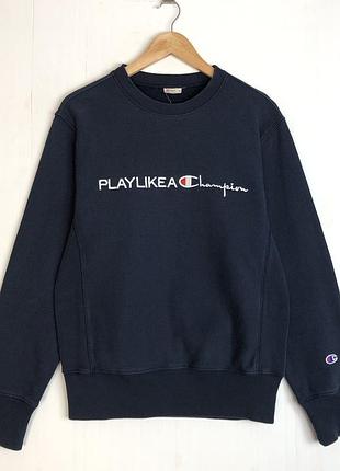 Champion big logo sweatshirt мужской свитшот