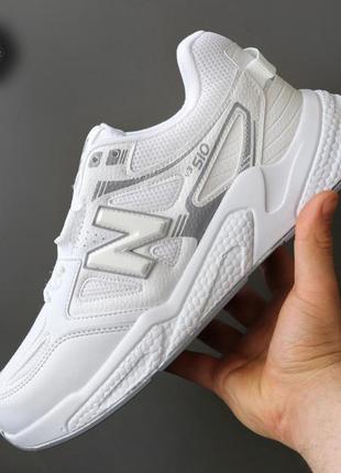 Мужские кроссовки беговые new balance 510 white кроссовки Сенде беленс легкое текстильное4 фото