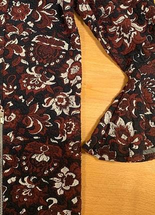 Стильное вафельное платье next 3