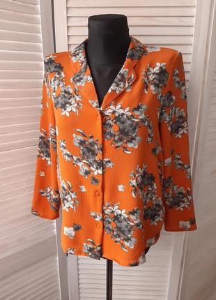 Блуза в бельевом стиле в принт цветы vero moda2 фото