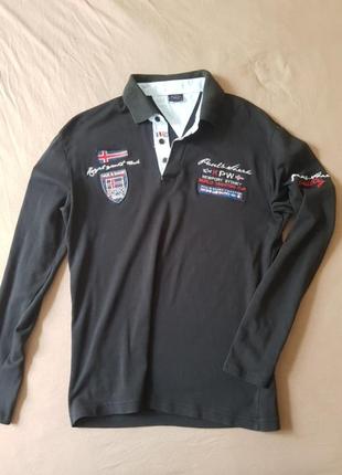 Paul shark шведка с длинным рукавом поло