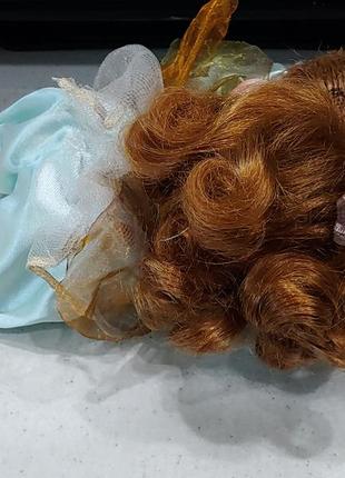 Шикарная фарфоровая кукла, есть клеймо