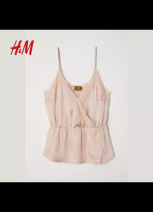 Маечка в бельевом стиле h&m2 фото