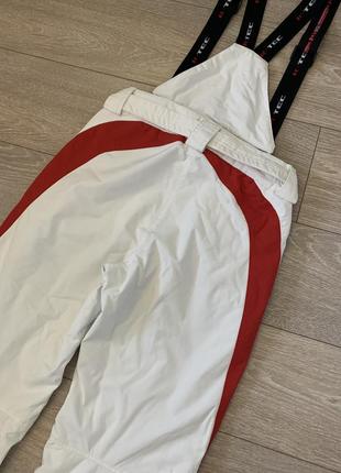 Горнолыжные брюки белые женские k-tec