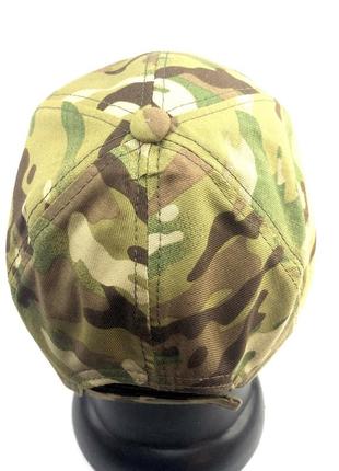 Бейсболка военная мультикам зсу с липучкой под шеврон кепка тактическая камуфляжная mtp армейская5 фото