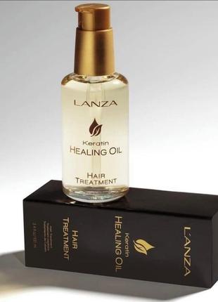 Кератиновий еліксир для волосся l'anza keratin healing oil treatmen1 фото