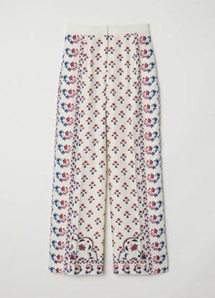 H&m широкі брюки штани кюлоти