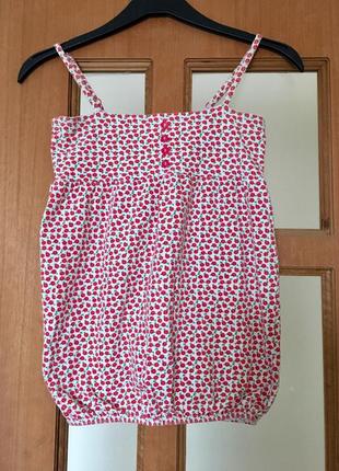 Літня майка в квіточки