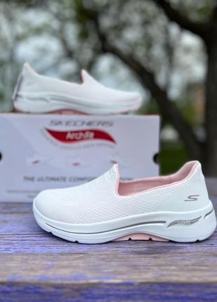 Максимально комфортні текстильні сліпони skechers /сша/