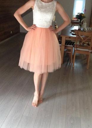 Красивое воздушное платье