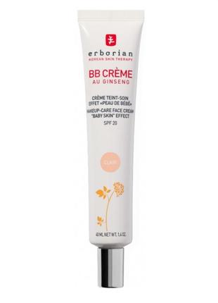 Крем тонирующий для лица erborian вв creme nude baby skin effect 40 ml