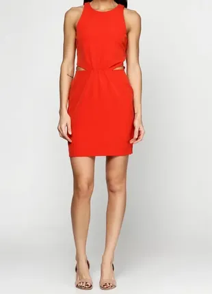 Женское платье, красное платье,2 фото
