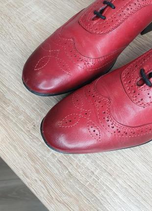 Натуральные кожаные оксфорды броги ботинки туфли на шнуровке натуральная кожа броги lux elite6 фото