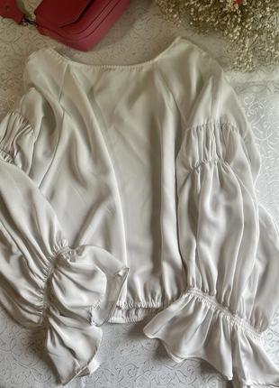 Роскошная блуза с объемными рукавами h&amp;m1 фото