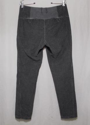 Новые брюки дизайнерские вельветовые пепельные "transit' стиль rundholz 48-50р3 фото