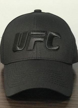 Кепка, бейсболка ufc чёрная 061