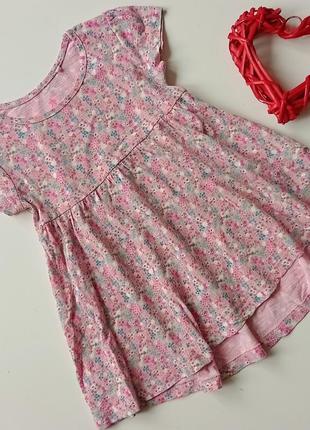 Хлопковое платье, сукейнка, сарафан, платье, некст 12-24м