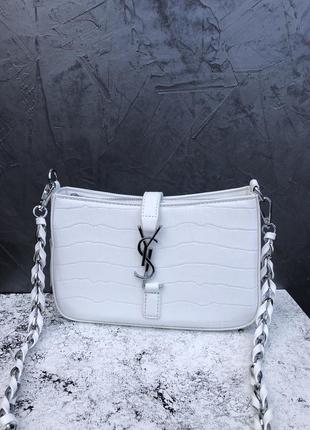 Стильный женский клатч под бренд, фирма mary w1783 white