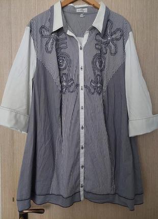 Стильная блуза-рубашка5 фото