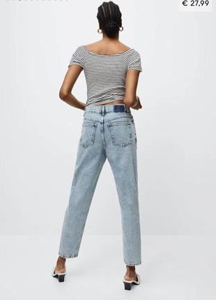Стильные джинсы мом mango2 фото