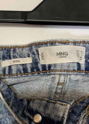 Стильные джинсы мом mango6 фото