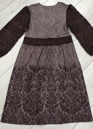 Жіноча сукня з в'язаними рукавами bonprix8 фото