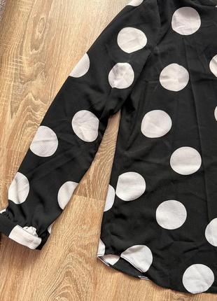 Блуза в горохи 2