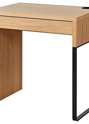 Письменный стол  имитация дуба, 73x50 см, рабочий стол ikea micke