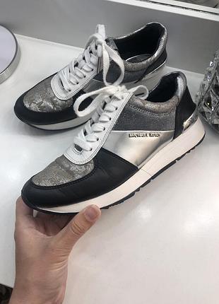 Кроссовки michael kors, оригинал, кожа ,