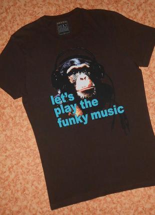 Футболка let's play the funky music1 фото