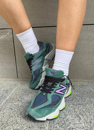 Жіночі кросівки new balance 9060 nightwatch green8 фото