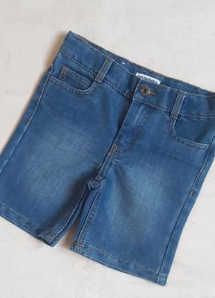 Шорты джинсовые vertbaudet франция синие на 3-4 года (102см)