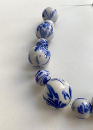 Вінтажні намисто пластик2 фото