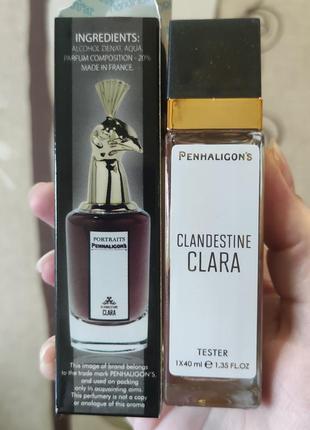 Женские penhaligon's clandestine clara (пенглагагонс кландестин клара) 40 мл