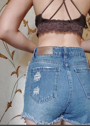 Жіночі джинсові шорти3 фото