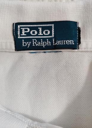 Polo by ralph lauren, чудова біла футболка.4 фото