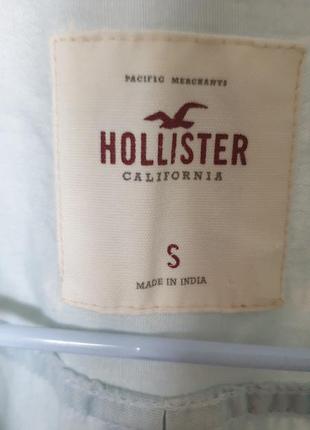 Джинсова сорочка без рукавів hollister3 фото