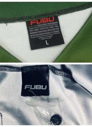 Оригінальна бейсбольна футболка джерсі fubu 05 - l - xl10 фото