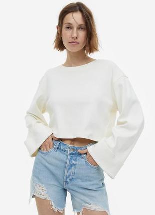 Джинсовые шорты бермуды с рваностями h&amp;m2 фото