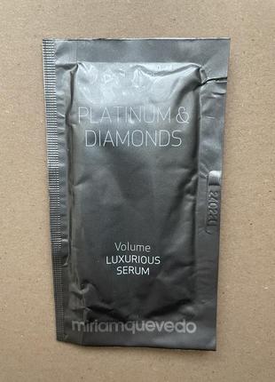 Miriam quevedo platinum&diamonds serum сыворотка для волос 10ml