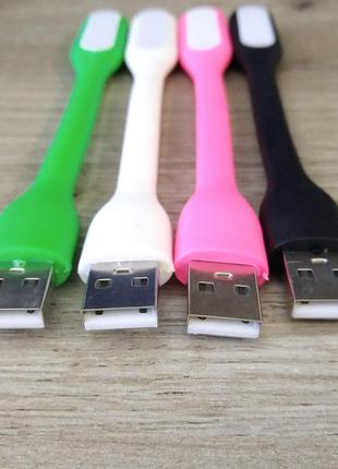 Led ліхтарик, usb ліхтарик з гнучкою основою6 фото