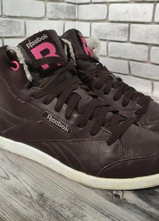 Шкіряні черевики reebok, розмір 39