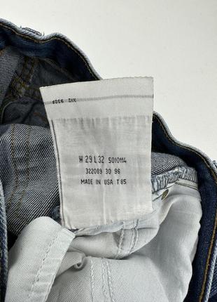 Винтажные джинсы levi’s 501 made in u.s.a8 фото