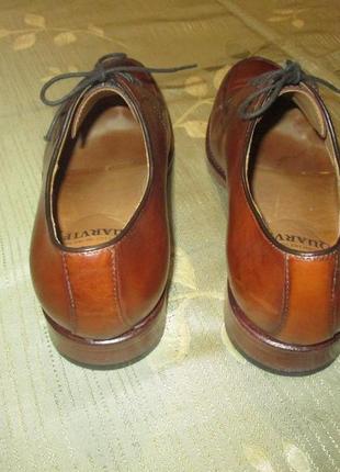 Quarvif кожаные туфли ручной работы crocket church's santoni j. m. weston р. 42-433 фото