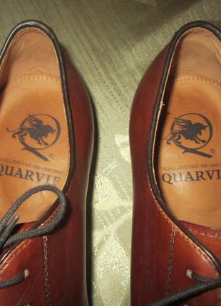 Quarvif кожаные туфли ручной работы crocket church's santoni j. m. weston р. 42-438 фото